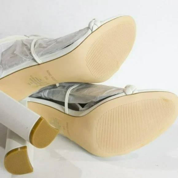 Nine West Monikka Ankle Wrap Heeled Sandals-9 - Picture 7 of 8